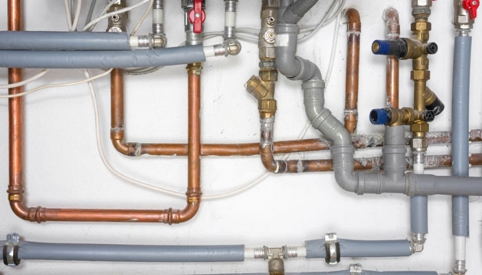 Multiple Water Lines With White Background